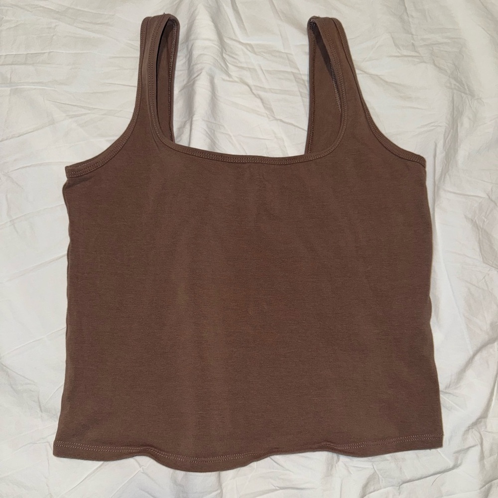 Abercrombie & Fitch Brown Tank Top